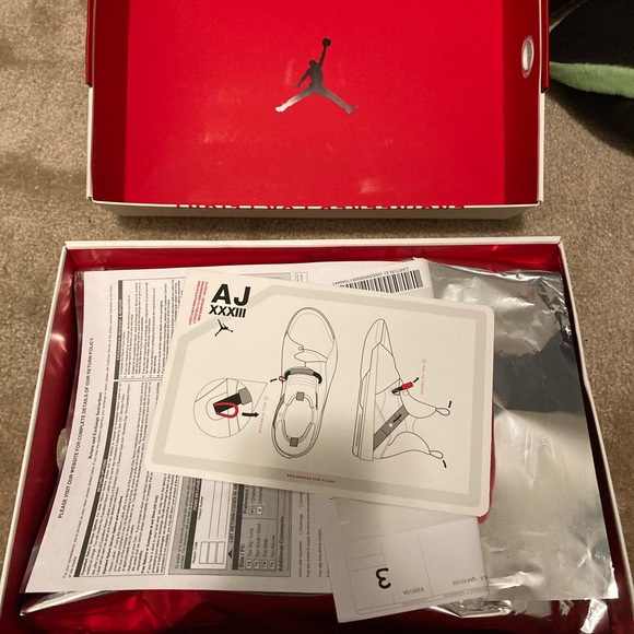 Jordan XXXIII (Never Worn)- $185 - Picture 3 of 8